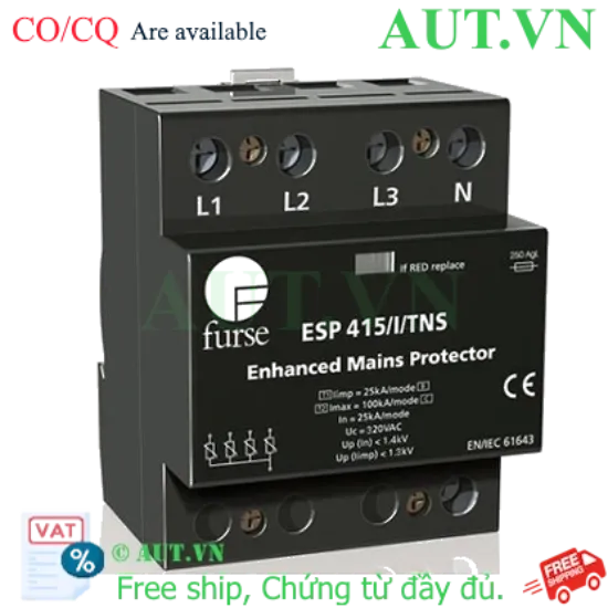 Ảnh của 7TCA085460R0103 – Chống sét lan truyền ABB ESP 415/III/TNS