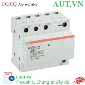 Ảnh của 2CTB815101R8800 – CB chống sét ABB OVR T1 3N 25 255-7 3P+N 60kA