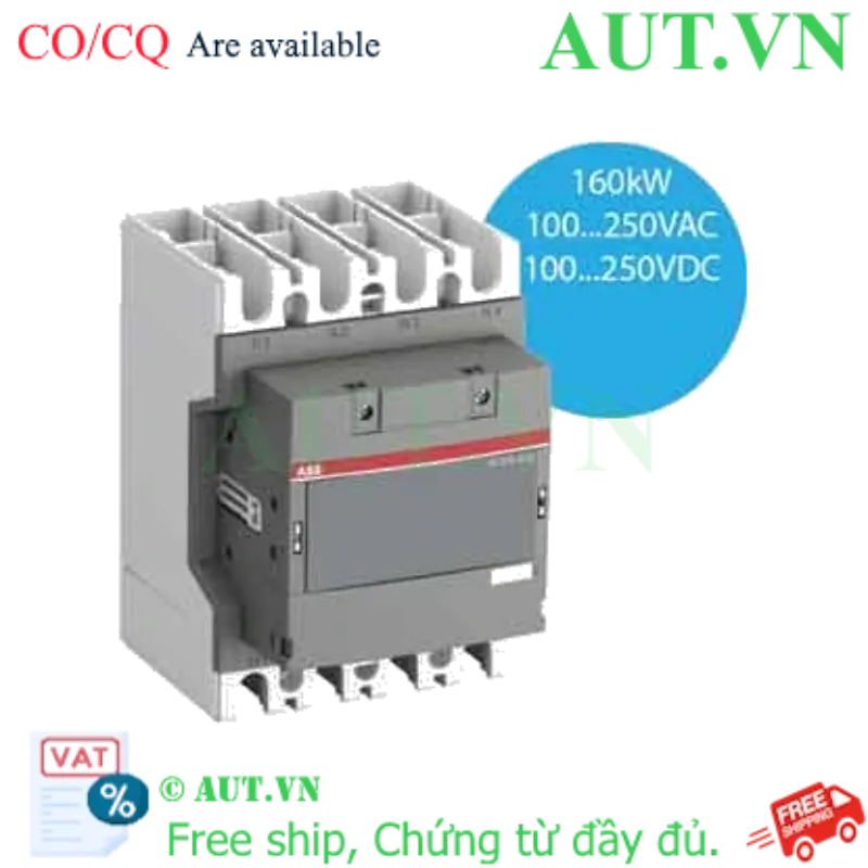 Ảnh của Khởi động từ 4 cực AC/DC 275...525A AC-1 ABB 1SFL527102R1300 (AF205-40-00-13) 