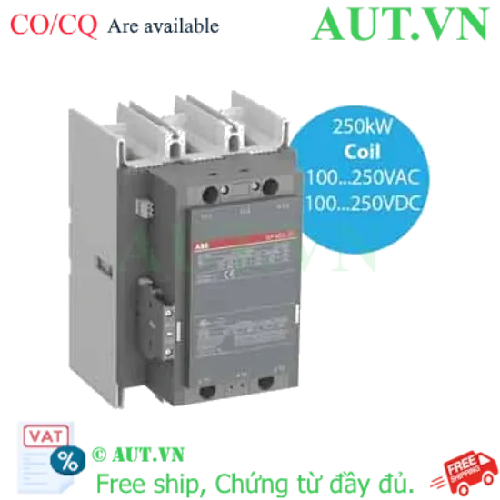 Ảnh của Khởi động từ 3 cực AC/DC 200...400kw ABB 1SFL597001R7011 (AF460-30-11-70) 