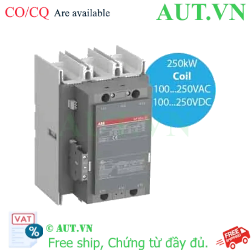 Ảnh của Khởi động từ 3 cực AC/DC 200...400kw ABB 1SFL597001R7011 (AF460-30-11-70) 