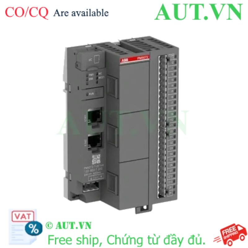 Ảnh của 1SAP124400R0073 – PM5072-T-2ETHW:AC500,PLC,8MB,12DI/8OT/2D