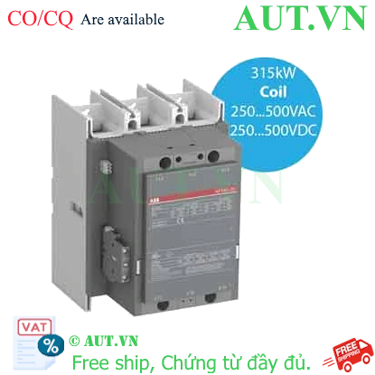 Ảnh của Khởi động từ 3 cực AC/DC 200...400kw ABB 1SFL617001R7111 (AF580-30-11-71) 