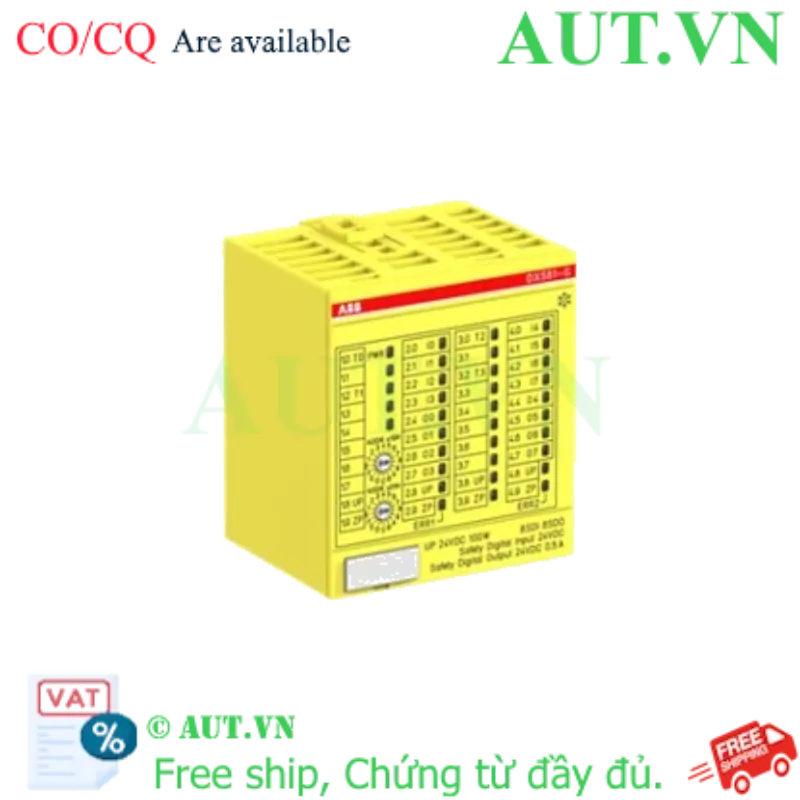 Ảnh của 1SAP484100R0001 – Mô đun safety Digittal I/O DX581-S-XC 8SDI 24VDC/8SDO 24VDC
