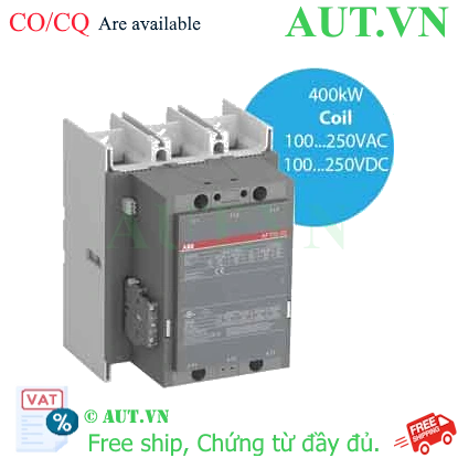 Ảnh của Khởi động từ 3 cực AC/DC 200...400kw ABB 1SFL637001R7011 (AF750-30-11-70) 
