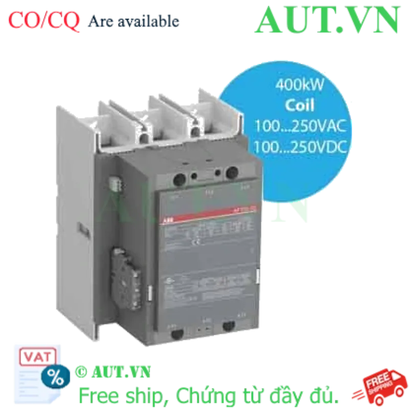 Ảnh của Khởi động từ 3 cực AC/DC 200...400kw ABB 1SFL637001R7011 (AF750-30-11-70) 
