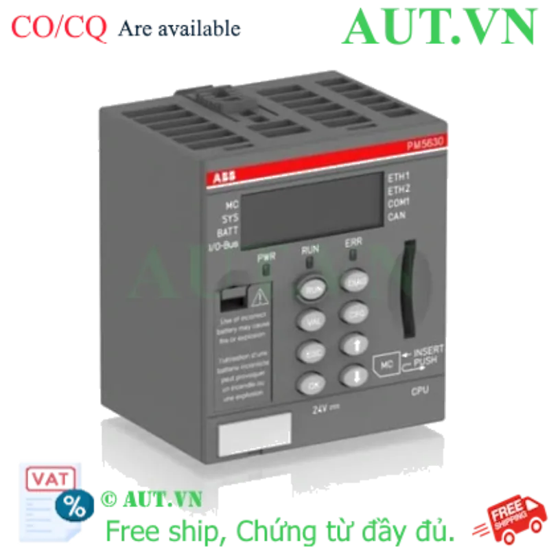 Ảnh của 1SAP131000R0278 – Bộ lập trình PLC ABB PM5630-2ETH 8MB