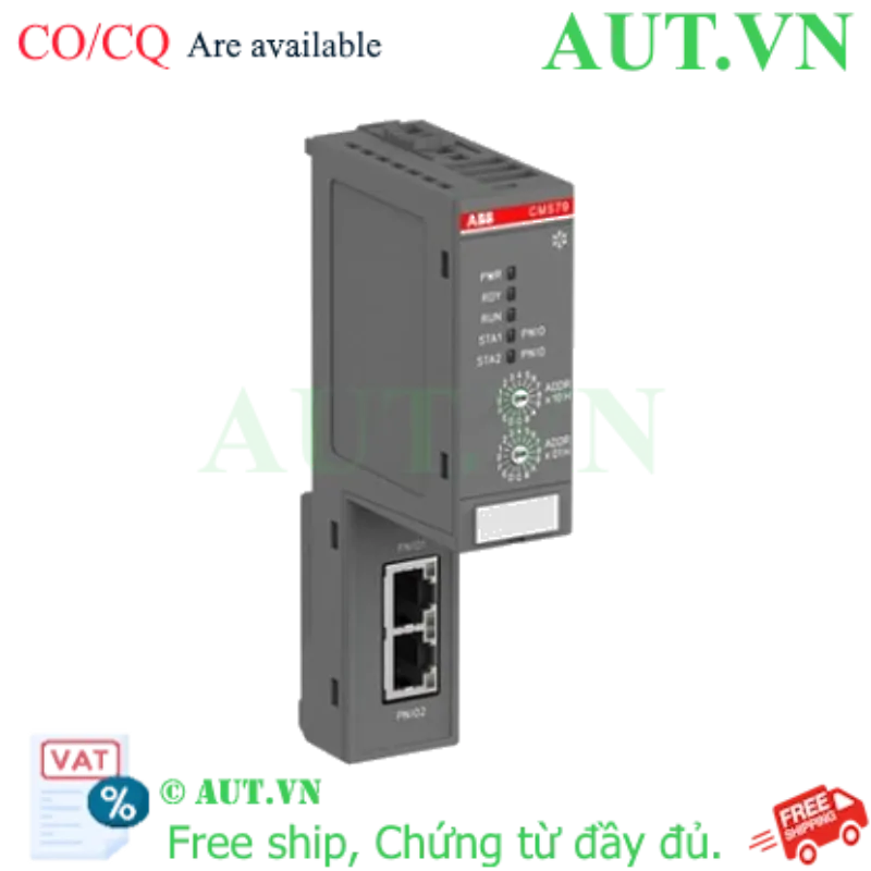 Ảnh của 1SAP370901R0101 – Module truyền thông ABB CM579-PNIO-XC 2XRJ45
