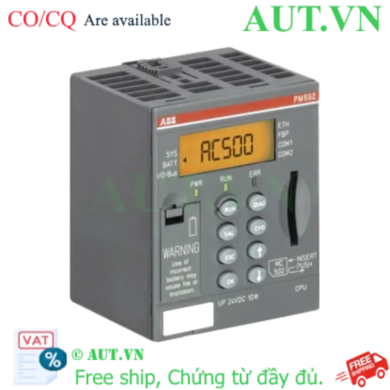 Ảnh của 1SAP140100R0200 – Bộ lập trình PLC ABB PM581 256KB