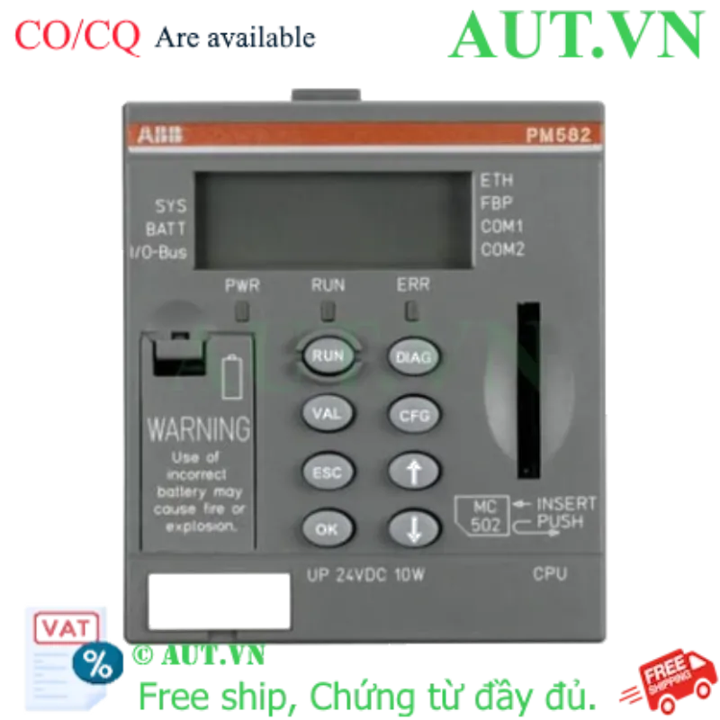 Ảnh của 1SAP140200R0200 – Bộ lập trình PLC ABB PM582 512KB