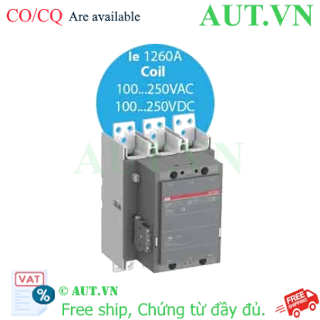 Ảnh của Khởi động từ 3 cực AC/DC 475...560kw ABB 1SFL647001R7011 (AF1250-30-11-70) 