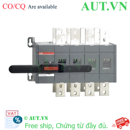 Ảnh của 1SCA022872R1500 – Bộ chuyển nguồn ATS ABB OT1000E04CP 1000A 4P