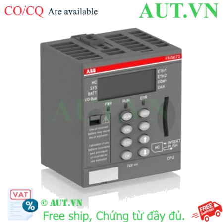 Ảnh của 1SAP151000R0278 – Bộ lập trình PLC ABB PM5670-2ETH 160MB