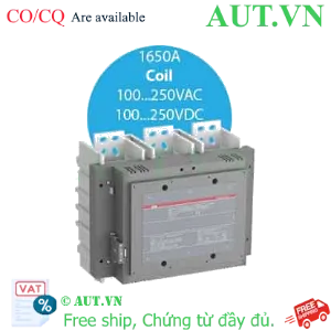 Ảnh của Khởi động từ 3 cực AC/DC 475...560kw ABB 1SFL677001R7011 (AF1650-30-11-70) 