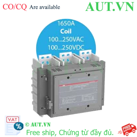 Ảnh của Khởi động từ 3 cực AC/DC 475...560kw ABB 1SFL677001R7011 (AF1650-30-11-70) 