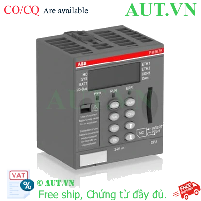 Ảnh của 1SAP151500R0278 – Bộ lập trình PLC ABB PM5675-2ETH 160MB