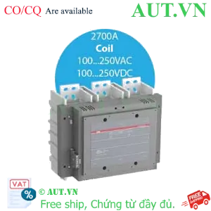 Ảnh của Khởi động từ 3 cực AC/DC 475...560kw ABB 1SFL667001R7011 (AF2650-30-11-70) 
