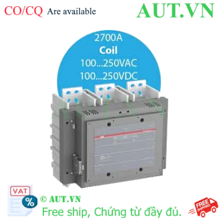 Ảnh của Khởi động từ 3 cực AC/DC 475...560kw ABB 1SFL667001R7011 (AF2650-30-11-70) 