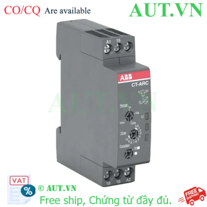 Ảnh của Rờ le thời gian ABB CT-ARC.12 (1SVR508120R0000) Chính Hãng