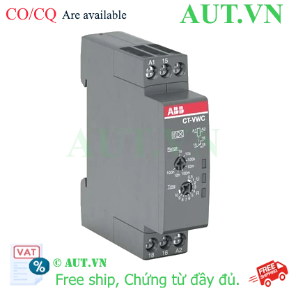 Ảnh của 1SVR508130R0000 – Rờ le thời gian ABB CT-VWC.12