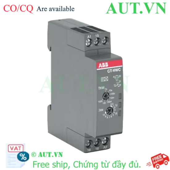 Ảnh của 1SVR508130R0000 – Rờ le thời gian ABB CT-VWC.12