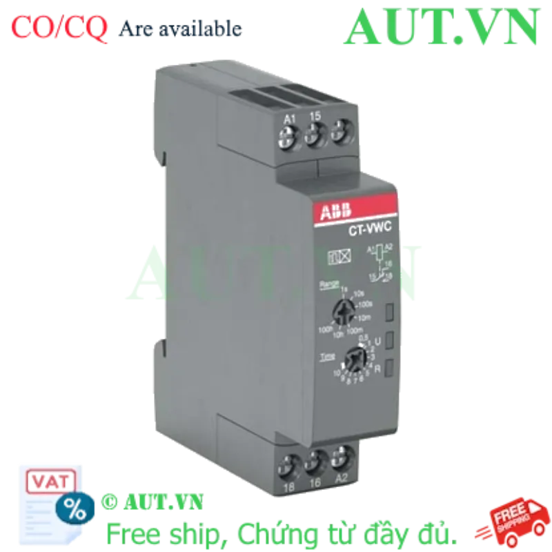 Ảnh của 1SVR508130R0000 – Rờ le thời gian ABB CT-VWC.12