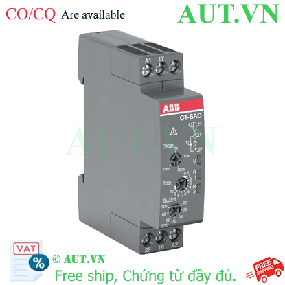 Ảnh của 1SVR508210R0100 – Rờ le thời gian ABB CT-SAC.22