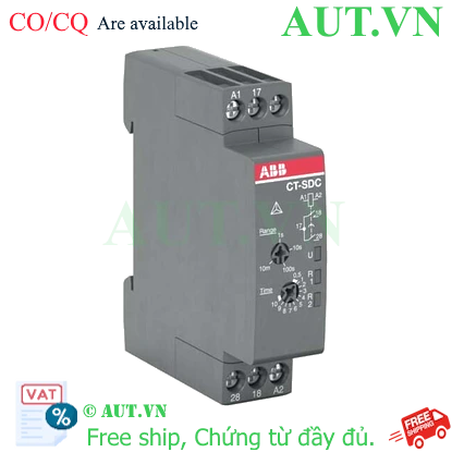 Ảnh của 1SVR508211R0100 – Rờ le thời gian ABB CT-SDC.22
