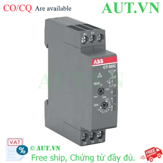 Ảnh của 1SVR508211R0100 – Rờ le thời gian ABB CT-SDC.22