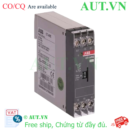 Ảnh của 1SVR550120R1100 – Rờ le thời gian ABB CT-ARE 0.1-10s 110V AC
