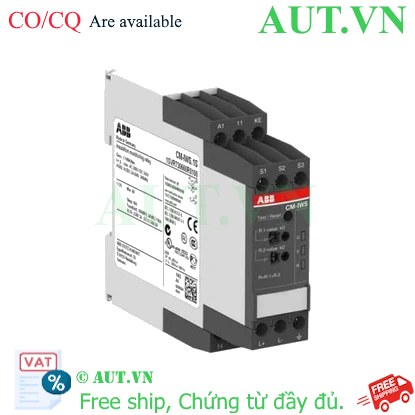 Ảnh của 1SVR730670R0200 – Rờ le giám sát cách điện ABB CM-IWS.2S