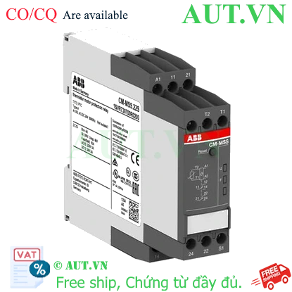 Ảnh của 1SVR730712R1300 – Rơ le bảo vệ quá nhiệt Motor ABB CM-MSS.51S