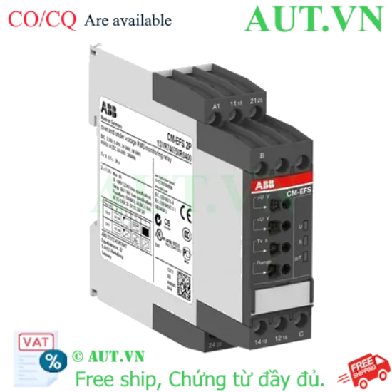 Ảnh của 1SVR730750R0400 – Rờ le giám sát điện áp ABB CM-EFS.2S