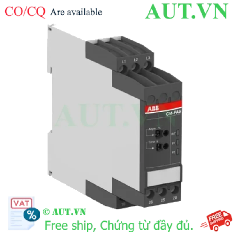 Ảnh của 1SVR740774R1300 – Rờ le bảo vệ pha ABB CM-PAS.31P