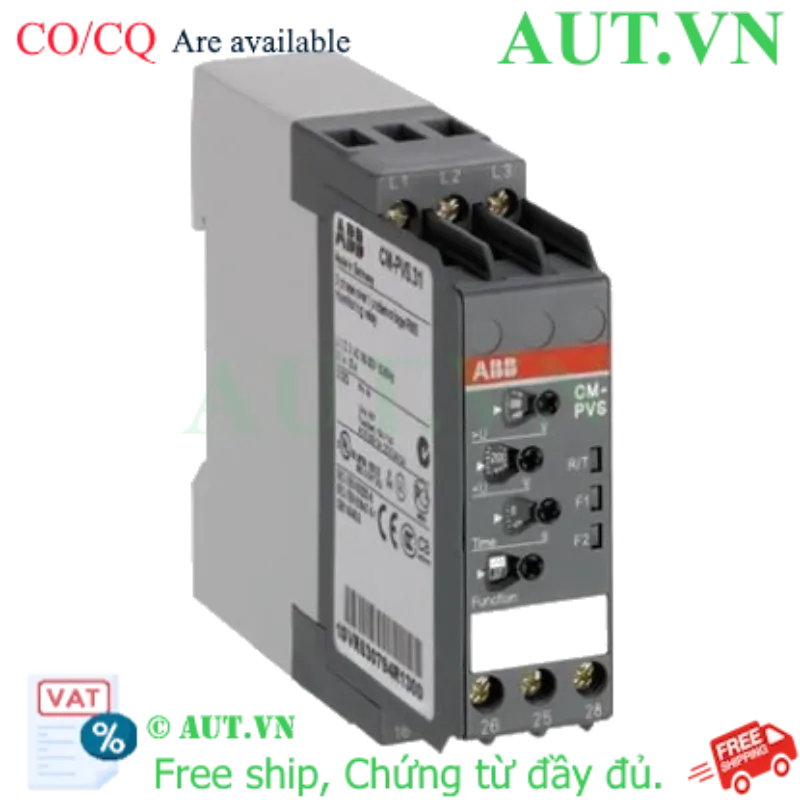 Ảnh của 1SVR740794R3300 – Rờ le bảo vệ pha ABB CM-PVS.41P