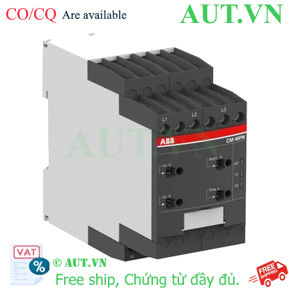 Ảnh của 1SVR750488R8300 – Rờ le bảo vệ pha ABB CM-MPN.62S