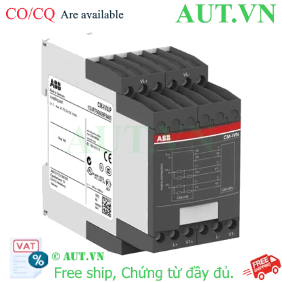 Ảnh của 1SVR760669R9400 – Rờ le bảo vệ pha ABB CM-IVN.P