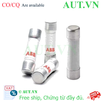 Ảnh của 2CSM277113R1801 cầu chì ống ABB, 1A, 500VAC, 10x38 mm