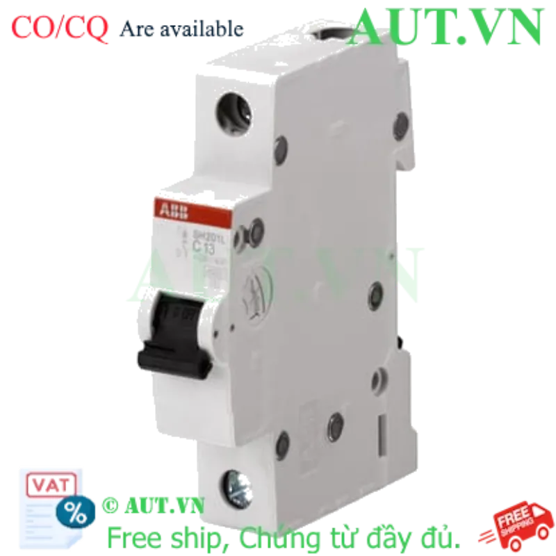 Ảnh của Áp tô mát cài đường đặc tuyến C ABB 2CDS241001R0044 (SH201L-C4) 