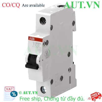 Ảnh của Áp tô mát cài đường đặc tuyến C ABB 2CDS243103R0024 (SH203L-C2NA) 