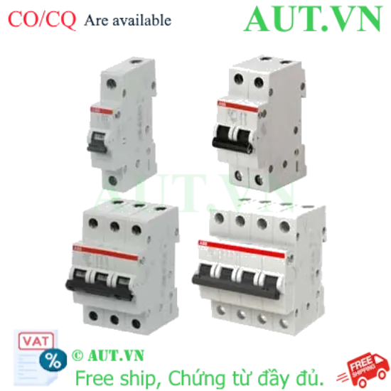 Ảnh của Áp tô mát cài MCB đường đặc tuyến B ABB 2CDS211103R0255 (SH201-B25NA) 