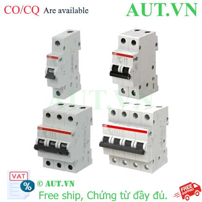 Ảnh của Áp tô mát cài MCB đường đặc tuyến B ABB 2CDS212001R0405 (SH202-B40) 