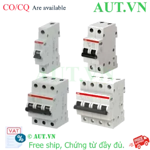 Ảnh của Áp tô mát cài MCB đường đặc tuyến B ABB 2CDS214001R0205 (SH204-B20) 