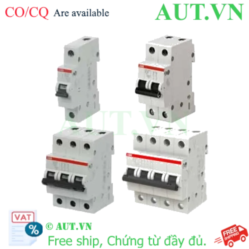 Ảnh của Áp tô mát cài MCB đường đặc tuyến B ABB 2CDS214001R0405 (SH204-B40) 