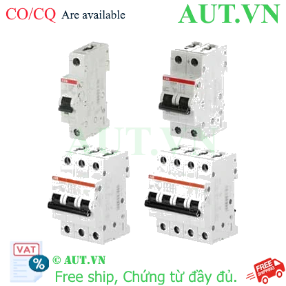Ảnh của Aptomat cài dải dòng điện phổ thông ABB 2CDS271061R0134 (S201M-C13UC) 