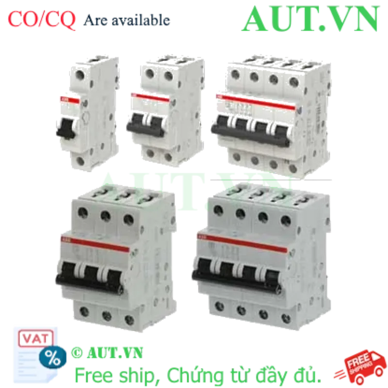 Ảnh của Aptomat cài đường đặc tuyến C ABB 2CDS254001R0984 (S 204-C 0.5) 