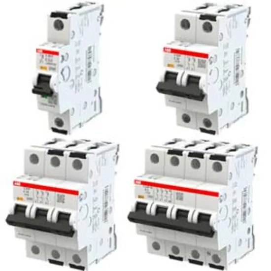 Ảnh của Aptomat cài đường đặc tuyến C ABB 2CDS383103R0634 (S303P-C63NA) 