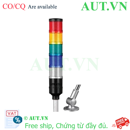 Ảnh của Đèn tháp Qlight QT70L-USB-WS-5-RAGBW-SL24