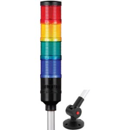 Ảnh của Đèn tháp Qlight QT70L-USB-BZ-4-RAGB-QLA24