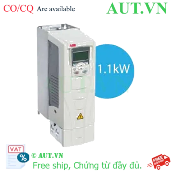 Ảnh của Biến tần tiêu chuẩn 3 pha 480VAC ABB ACS510-01-03A3-4 